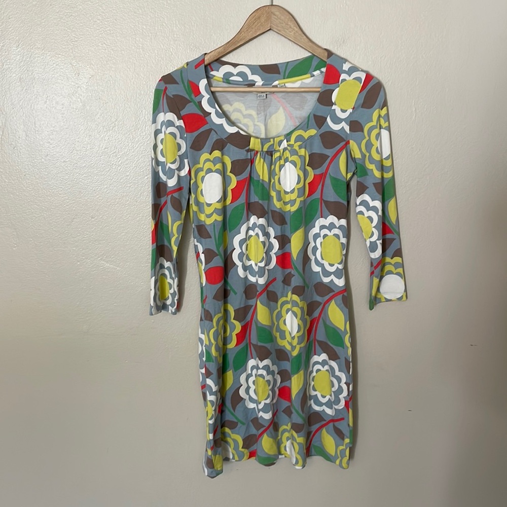 EUC Boden Retro Print Mini Dress. Size 6